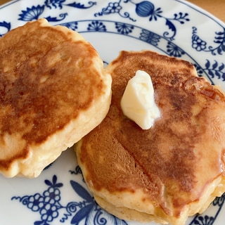 焼き芋入りスフレパンケーキ